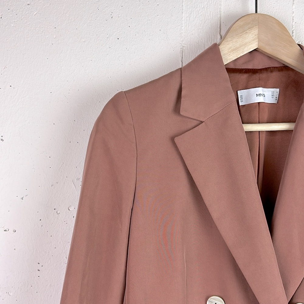 Mango Double Button Modal Blazer - image 7